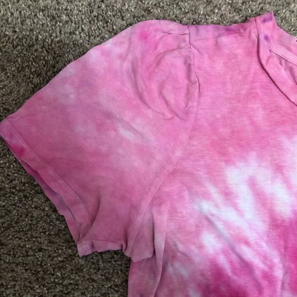 Custom Tie Dye Lucky Brand Shirt Size M - Picture 3 of 10